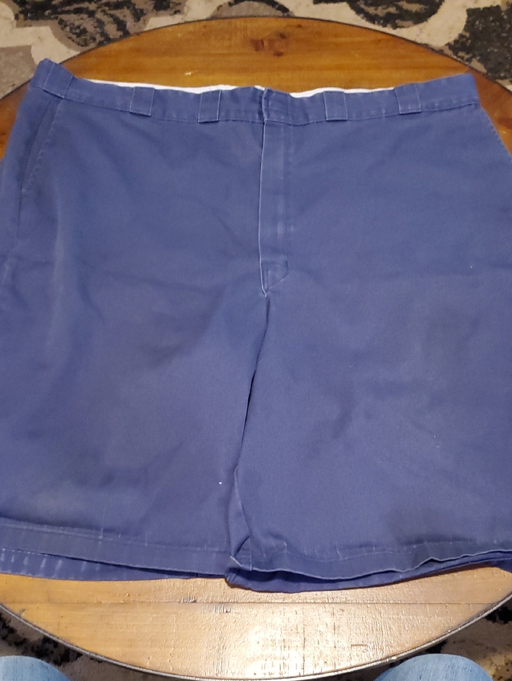 Dickies Men's Dark Blue Flat Front Shorts